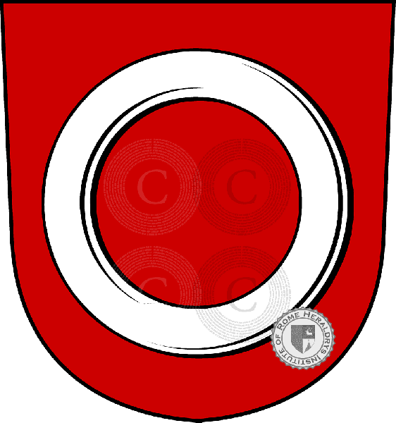 Coat of arms of family Ostzweil