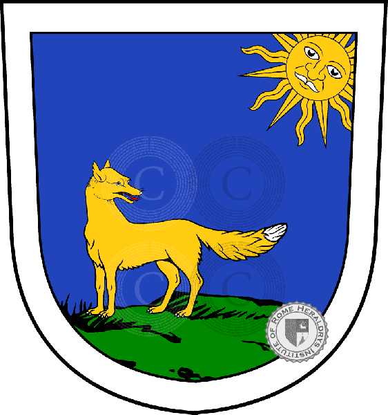 Coat of arms of family Rhynhart