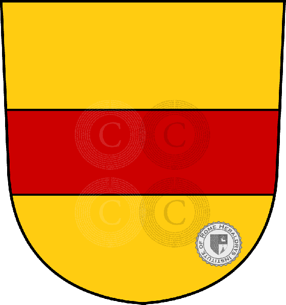 Coat of arms of family Rinfelden