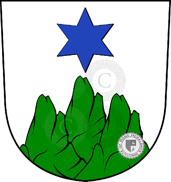 Coat of arms of family Rudolf