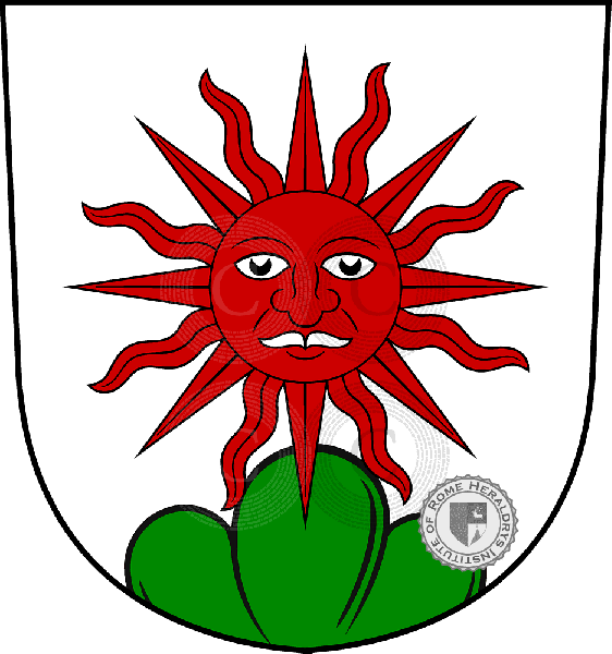 Coat of arms of family Sonnenberg