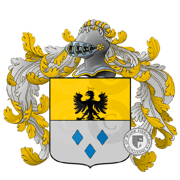 Coat of arms of family ricotti