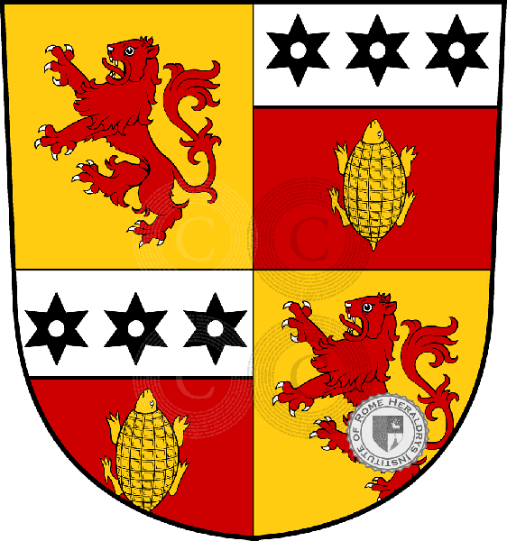 Coat of arms of family Tartanac