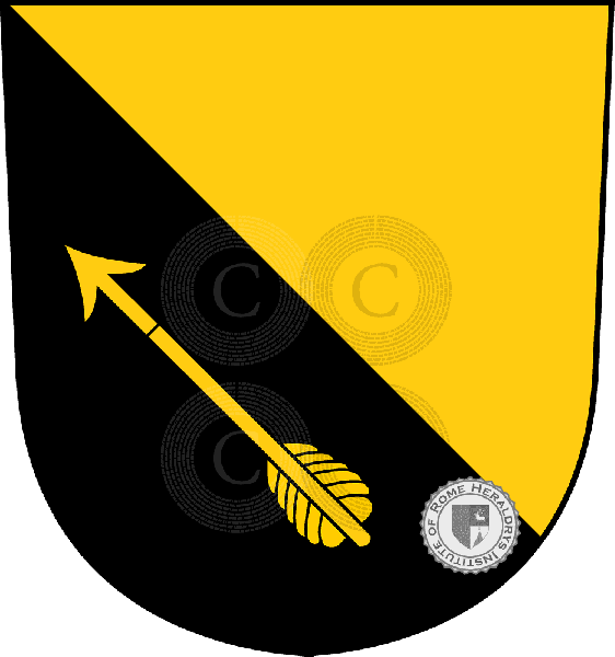 Coat of arms of family Tegerman