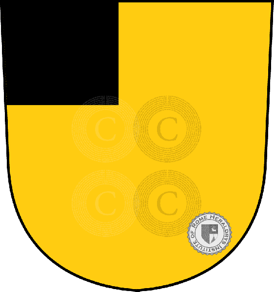 Coat of arms of family Terwenler