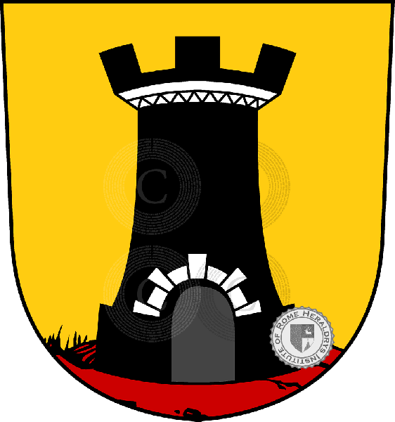 Coat of arms of family Thurn (im)