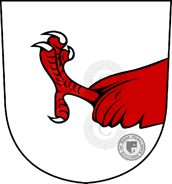 Wappen der Familie Veseneck