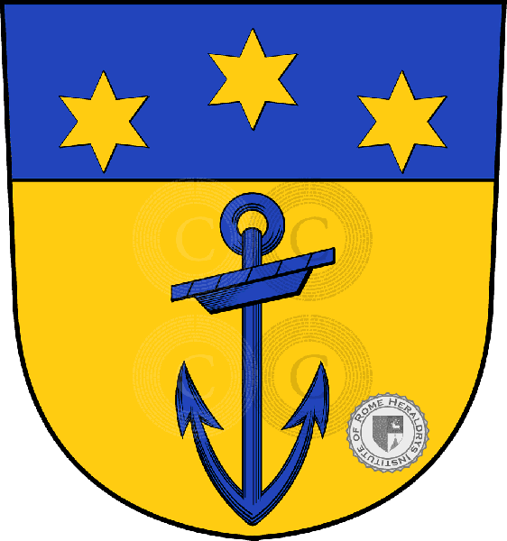 Coat of arms of family Zinzendorf (Bons)