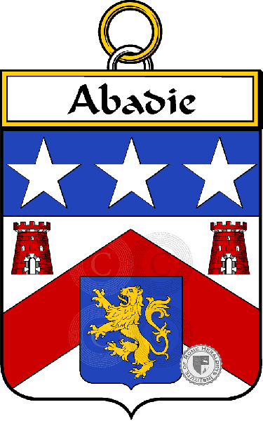 Coat of arms of family Abadie