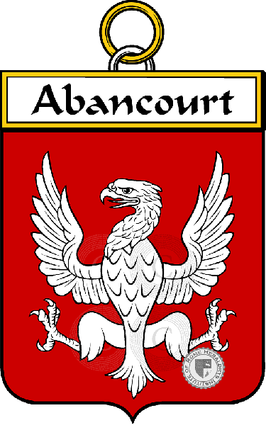 Coat of arms of family Abancourt
