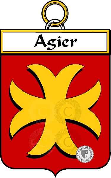 Escudo de la familia Agier