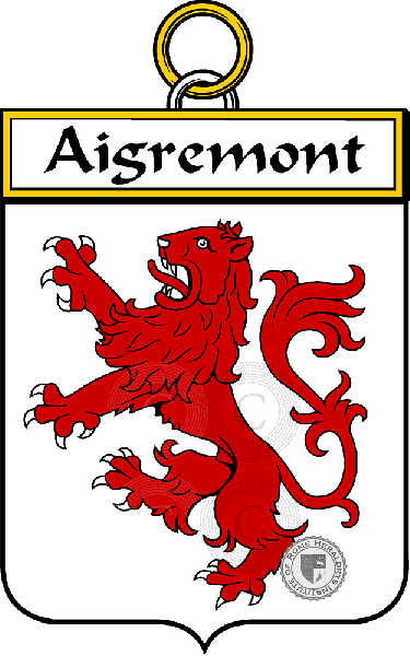Brasão da família Aigremont