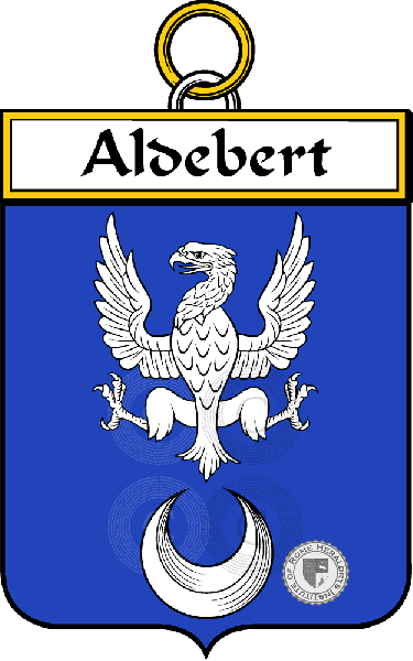 Brasão da família Aldebert