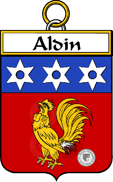 Escudo de la familia Aldin