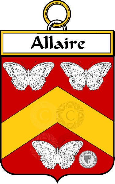 Coat of arms of family Allaire