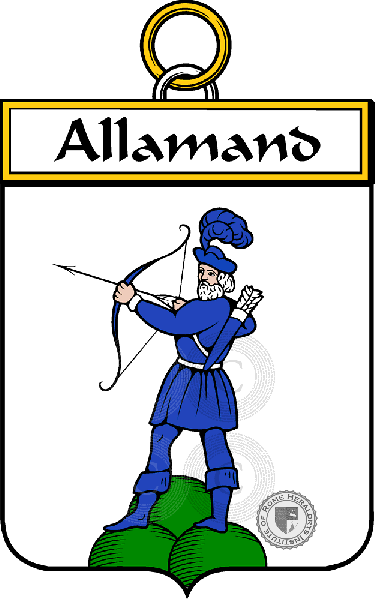 Brasão da família Allamand
