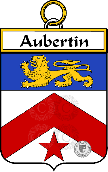 Escudo de la familia Aubertin
