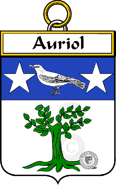 Coat of arms of family Auriol