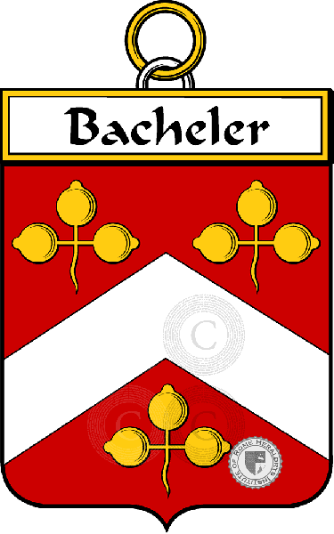 Brasão da família Bacheler