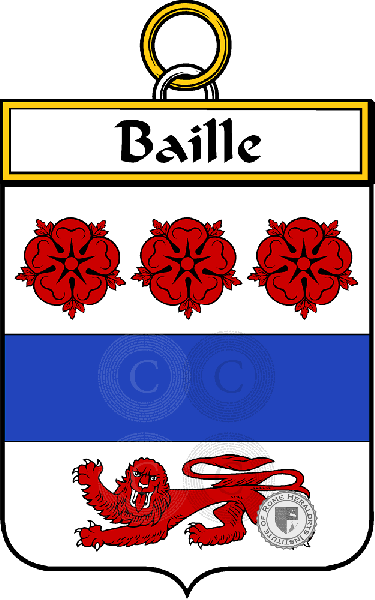Coat of arms of family Baille