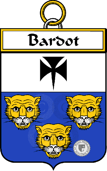 Coat of arms of family Bardot