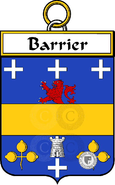 Wappen der Familie Barrier