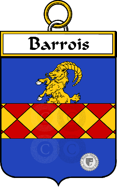 Brasão da família Barrois