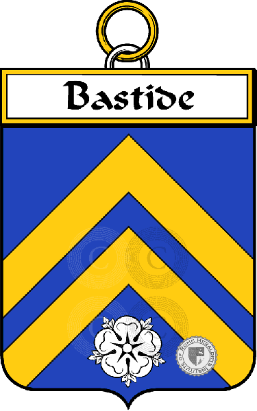 Coat of arms of family Bastide