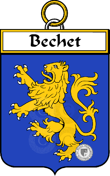 Escudo de la familia Bechet