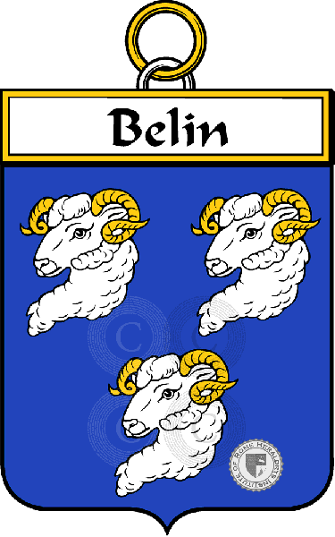 Escudo de la familia Belin