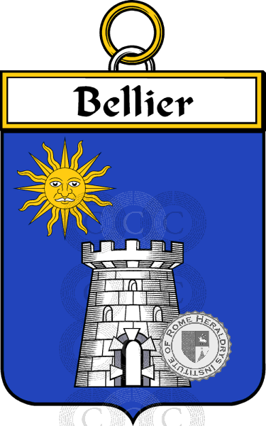Wappen der Familie Bellier