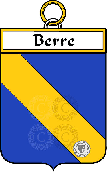 Escudo de la familia Berre