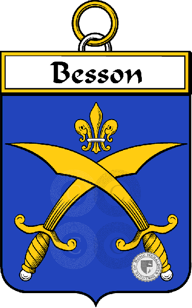 Coat of arms of family Besson