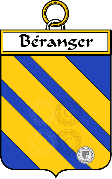 Wappen der Familie Béranger