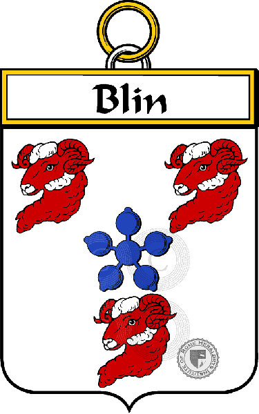 Wappen der Familie Blin