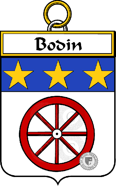 Coat of arms of family Bodin