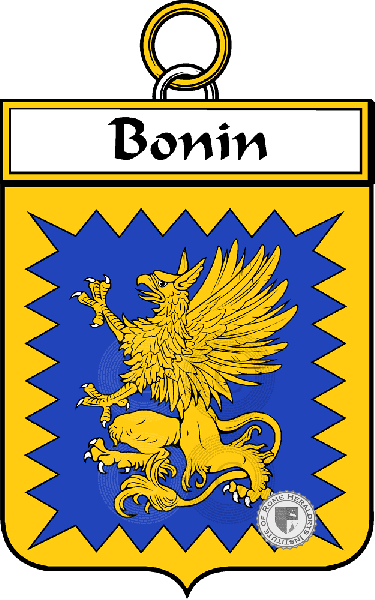 Escudo de la familia Bonin