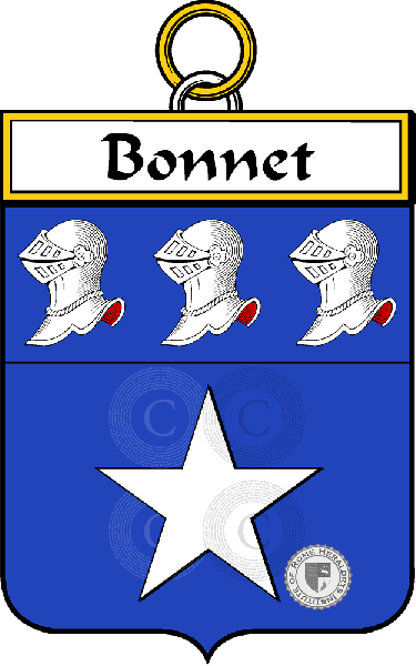 Brasão da família Bonnet