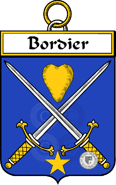 Brasão da família Bordier