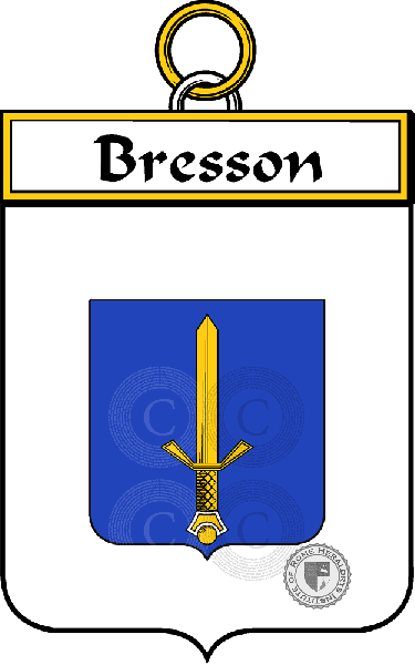 Coat of arms of family Bresson