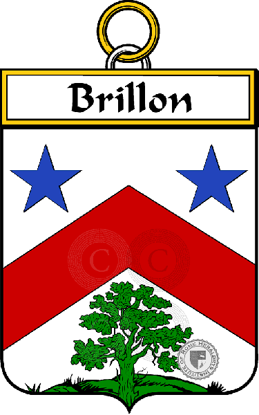 Coat of arms of family Brillon