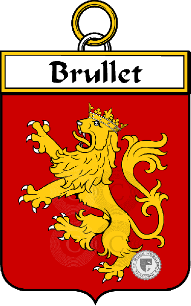 Brasão da família Brullet