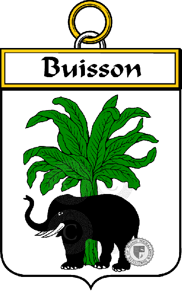 Wappen der Familie Buisson