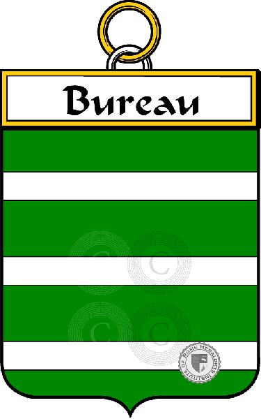 Wappen der Familie Bureau