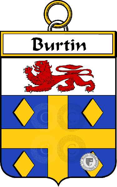 Coat of arms of family Burtin