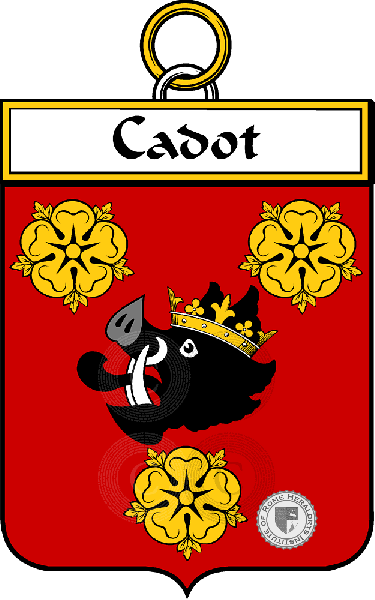 Escudo de la familia Cadot