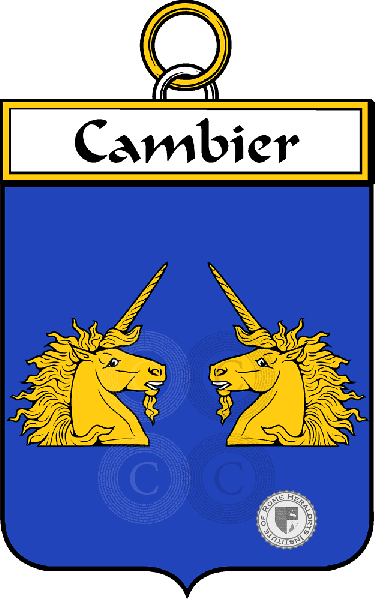 Wappen der Familie Cambier
