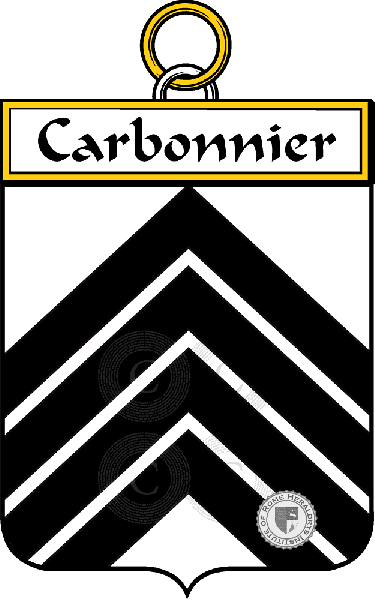 Escudo de la familia Carbonnier