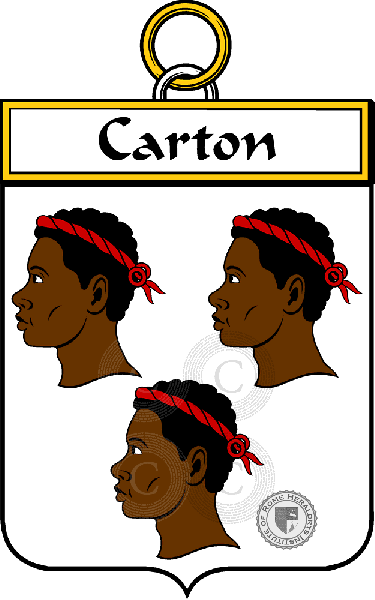 Wappen der Familie Carton
