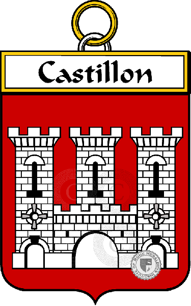 Escudo de la familia Castillon